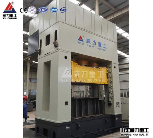 熱鍛法蘭2000噸框架式液壓機(jī)