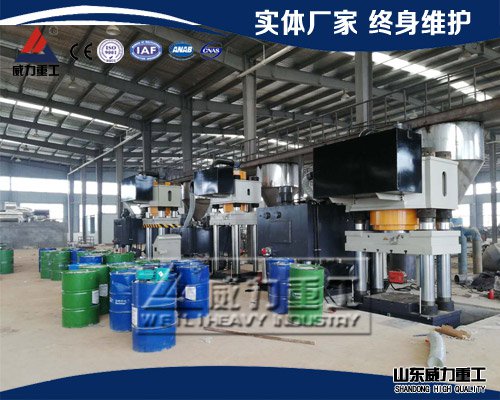 3臺(tái)耐火材料液壓機(jī)