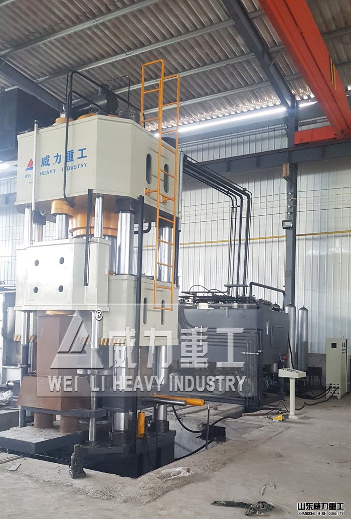 1000噸液壓機徐州客戶使用現場