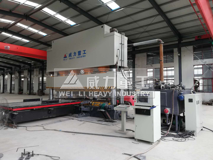 伺服系統金屬波紋板多缸液壓機