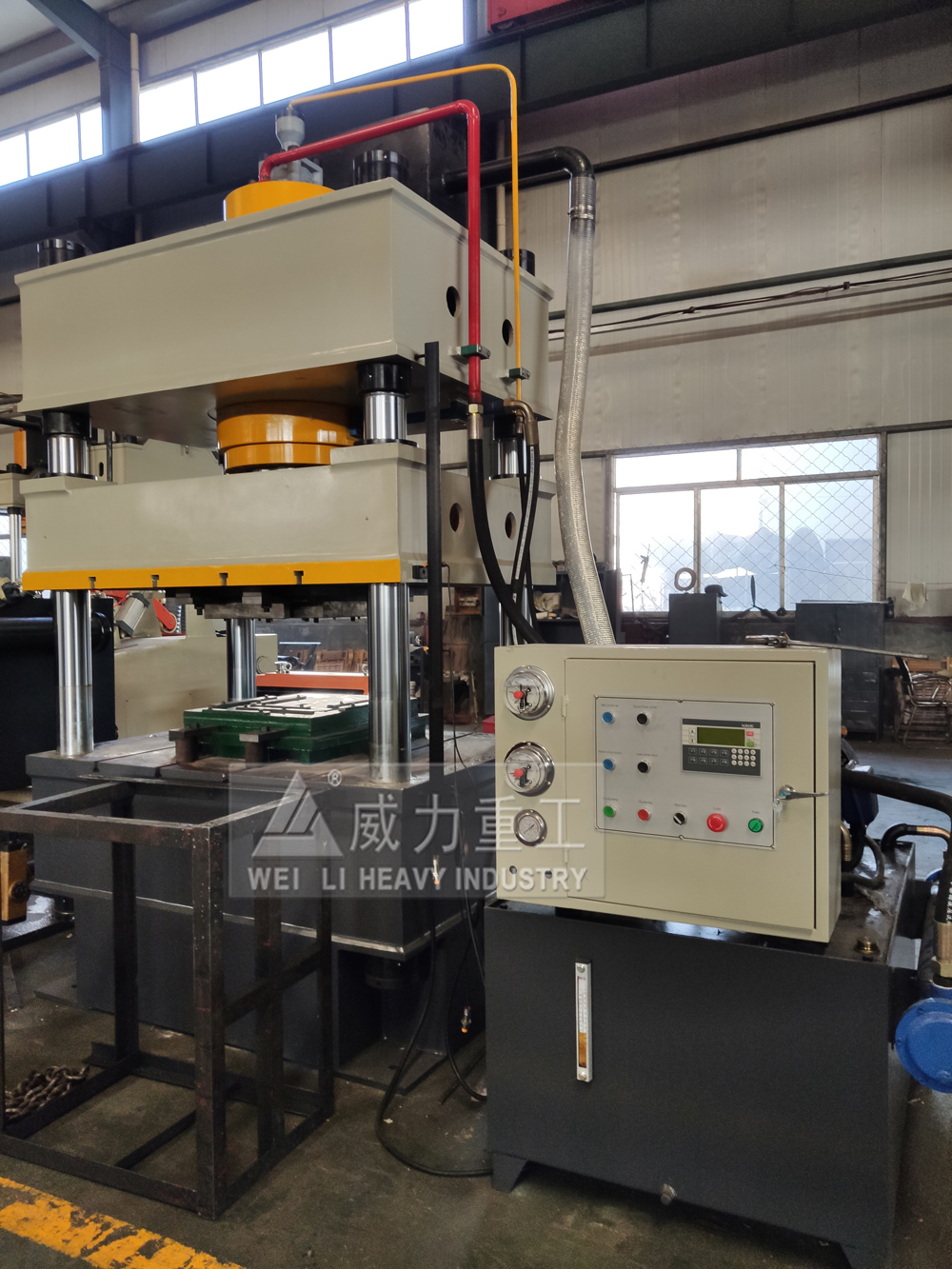 山東威力重工沖壓空調支架專用液壓機