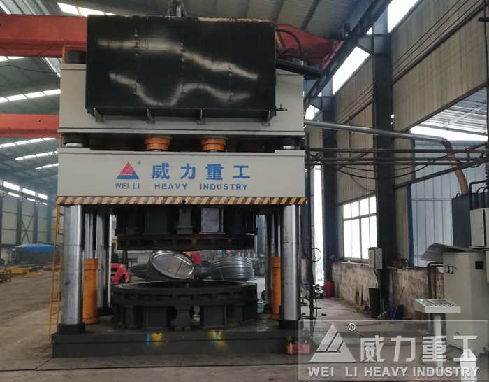 山東威力重工封頭液壓機型號齊全可定制