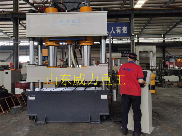 熱壓玻璃鋼水渠專用500噸液壓機